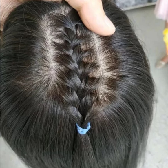 ❌SOLD❌Human hair topper! 14/16 inches - Picture 4 of 10
